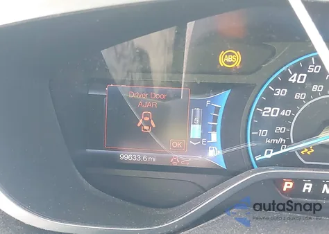 2013 Ford C-Max Energi Sel из США, поврежденный, VIN 1FADP5CUXDL530107